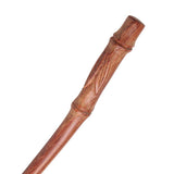 CrystalMood Handmade Carved Wood Hair Stick Bamboo 7" Ebony