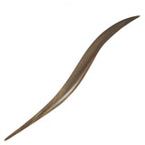 CrystalMood Handmade Carved Wood Hair Stick Breeze 7.5" Lignum-vitae