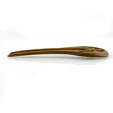 CrystalMood Handmade 2-Prong Wood Vintage Style Hair Stick Rosewood