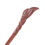 CrystalMood Handmade Carved Wood Hair Stick Calla Lily