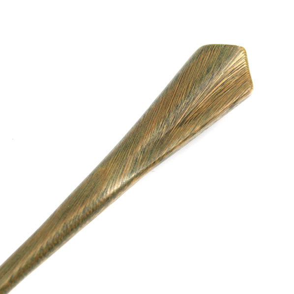 CrystalMood Handmade Carved Wood Hair Stick Arrow 6.5" Lignum-vitae
