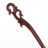 CrystalMood Handmade Carved Wood Hair Stick Vine B