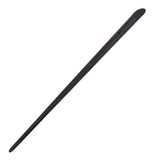 CrystalMood Ebony Wood Streight Hair Stick with Nail Style Tip