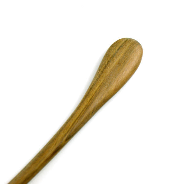 CrystalMood Handmade Carved Wood Hair Stick Ancient 6.9-Inch Ebony