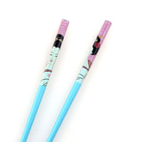 Painted Bamboo Chopsticks Hair Stick Japanese Geisha Pink 7" [Pair]