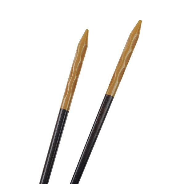 Painted Ironwood Chopstick Hair Sticks Blue [Pair]
