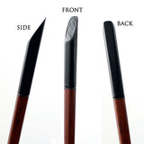 Ironwood Chopstick Hair Sticks with Nail Style Tip [Pair]