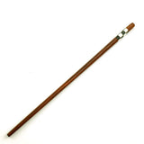 Decorated Rosewood Chopstick Hair Stick Checker 9.5" [Pc]