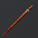 Crystalmood Handmade Lacquered Hair Stick w/ Swarovski Crystal & Mother-of-Pearl