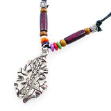 Tibetan Necklace with Mantra Pendant